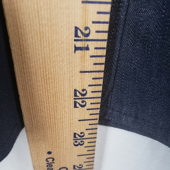Fashion Bug Dark Washed Blue Jean Skirt Sz 18W - Picture 7 of 7